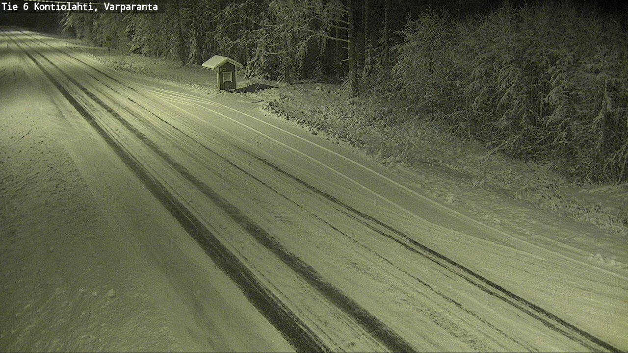 Kelikamerat Kuva Tie 6 Kontiolahti, Varpara, Kontiolahti, Pohjois-Karjala