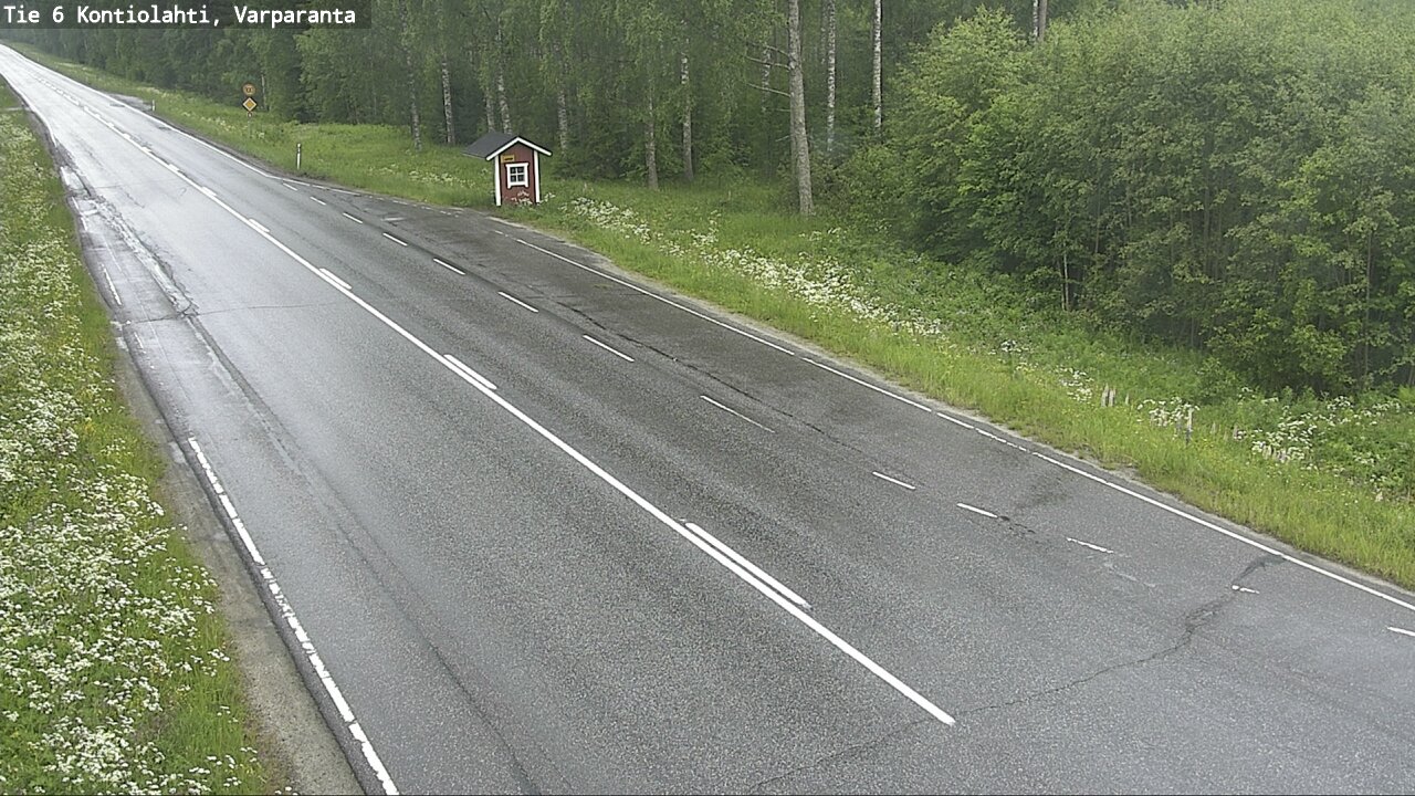 Kelikamerat Kuva Tie 6 Kontiolahti, Varpara, Kontiolahti, Pohjois-Karjala