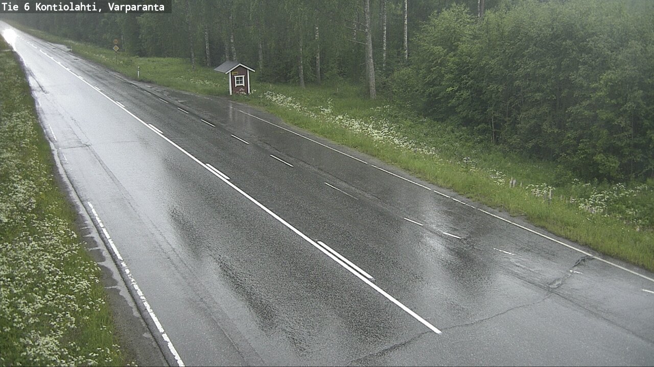 Kelikamerat Kuva Tie 6 Kontiolahti, Varpara, Kontiolahti, Pohjois-Karjala