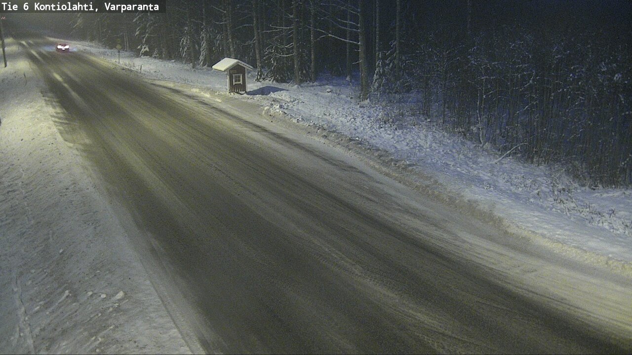Weather Camera Image Road 6 Kontiolahti, Varparanta, Kontiolahti, Pohjois-Karjala