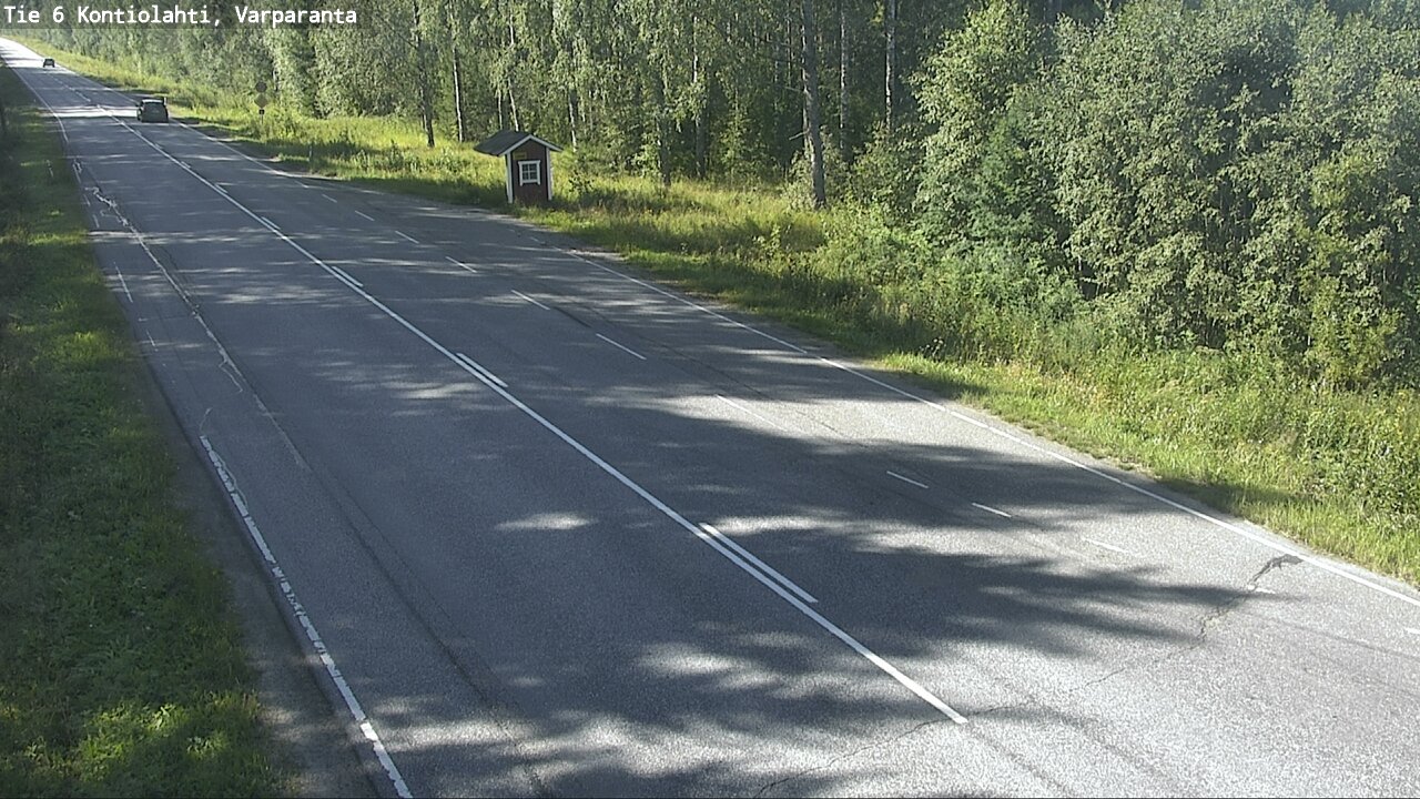 Weather Camera Image Road 6 Kontiolahti, Varparanta, Kontiolahti, Pohjois-Karjala