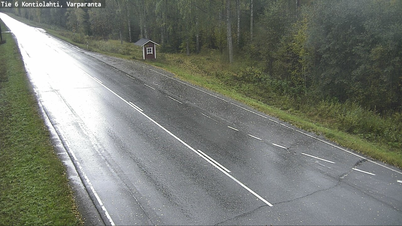 Weather Camera Image Road 6 Kontiolahti, Varparanta, Kontiolahti, Pohjois-Karjala
