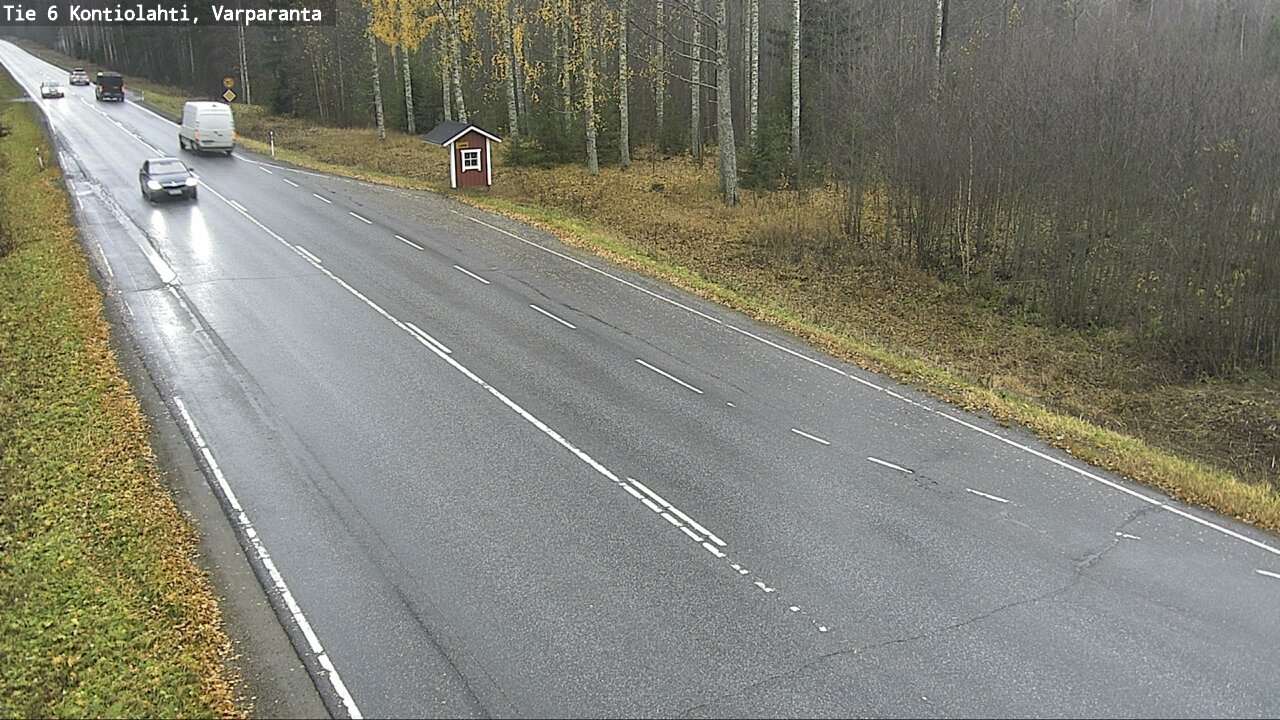 Kelikamerat Kuva Tie 6 Kontiolahti, Varpara, Kontiolahti, Pohjois-Karjala