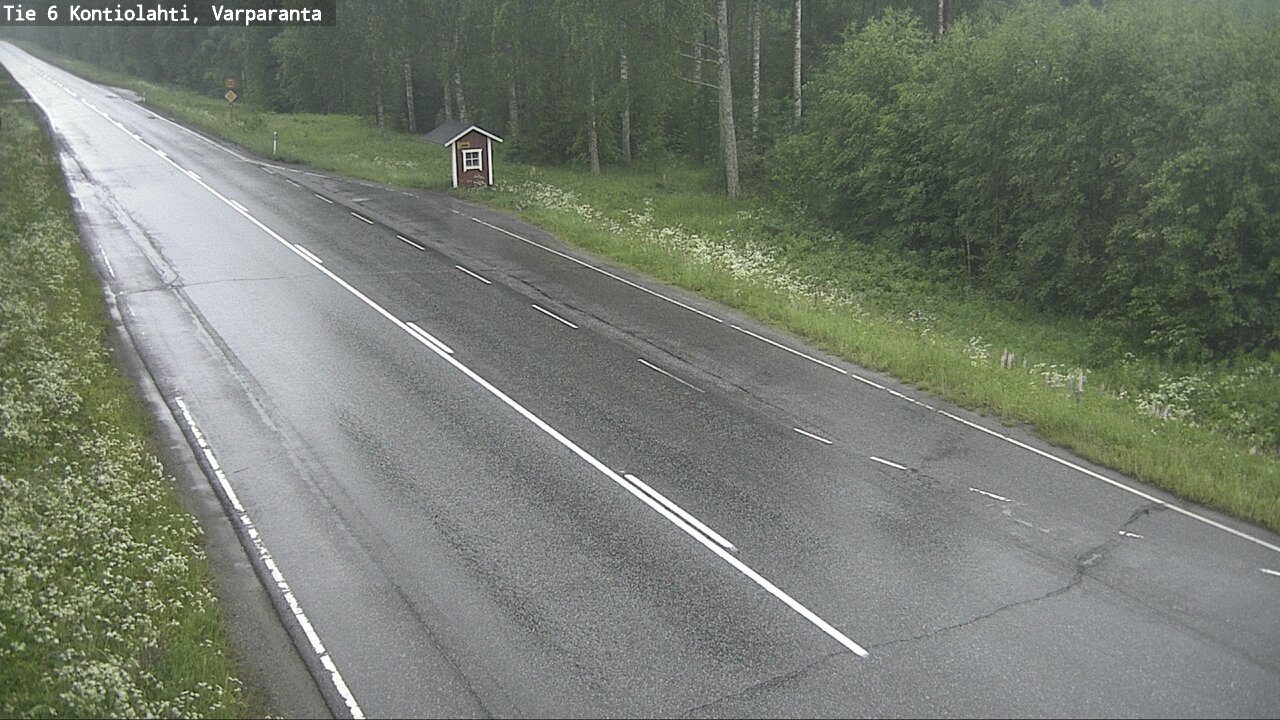 Kelikamerat Kuva Tie 6 Kontiolahti, Varpara, Kontiolahti, Pohjois-Karjala