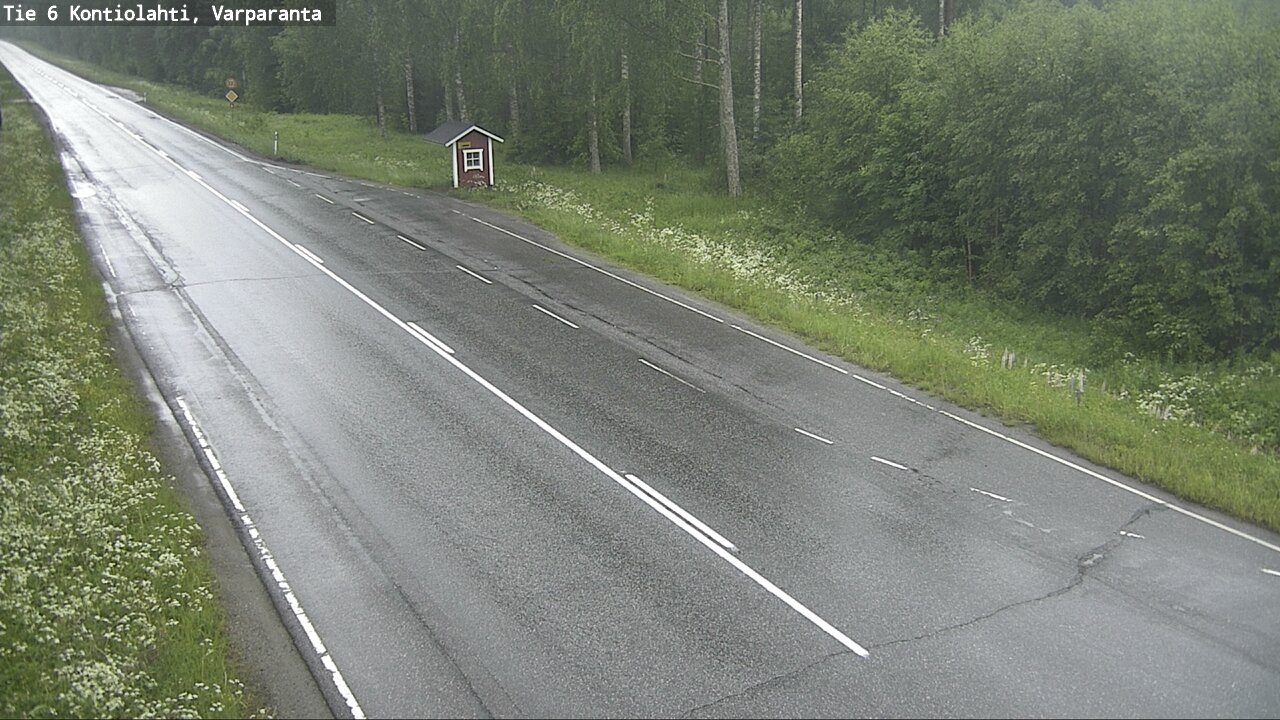 Kelikamerat Kuva Tie 6 Kontiolahti, Varpara, Kontiolahti, Pohjois-Karjala