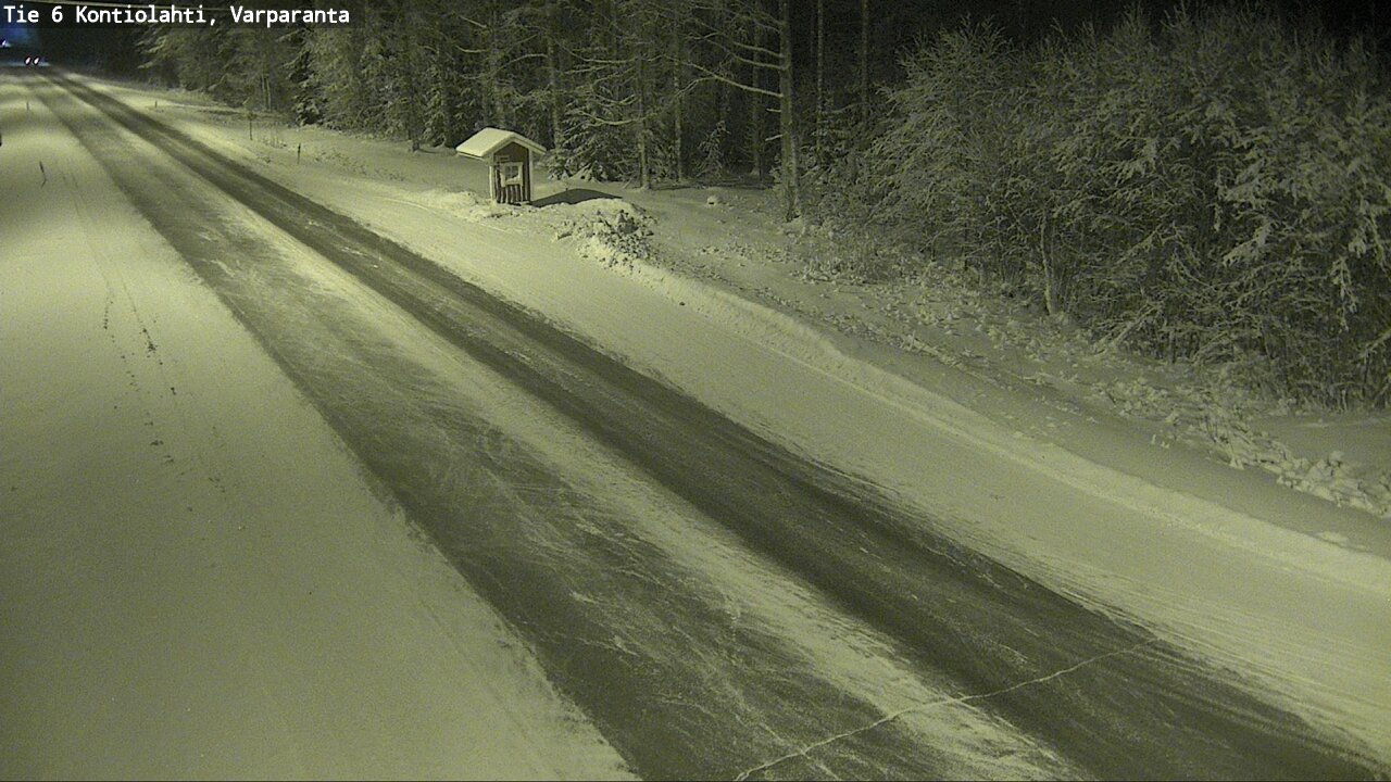 Kelikamerat Kuva Tie 6 Kontiolahti, Varpara, Kontiolahti, Pohjois-Karjala