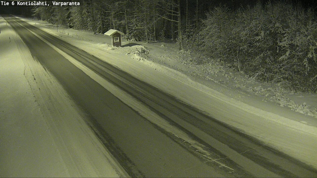 Kelikamerat Kuva Tie 6 Kontiolahti, Varpara, Kontiolahti, Pohjois-Karjala