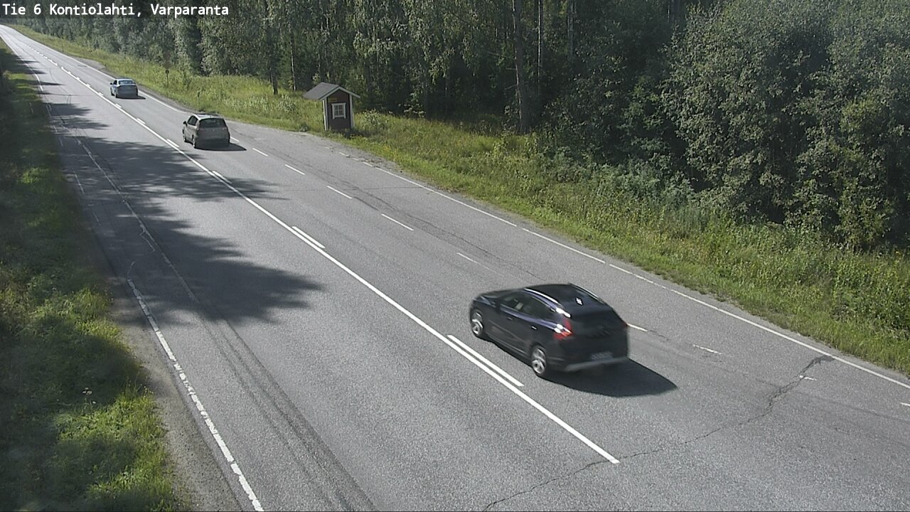 Weather Camera Image Road 6 Kontiolahti, Varparanta, Kontiolahti, Pohjois-Karjala