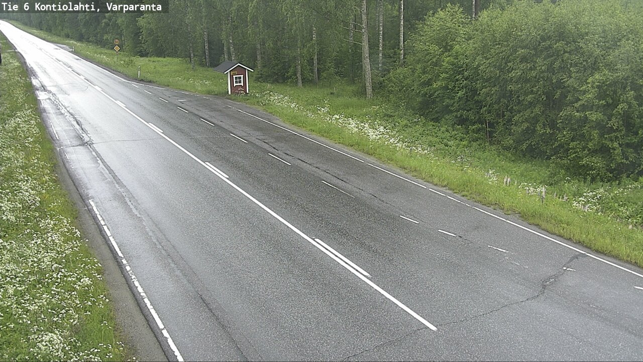 Kelikamerat Kuva Tie 6 Kontiolahti, Varpara, Kontiolahti, Pohjois-Karjala