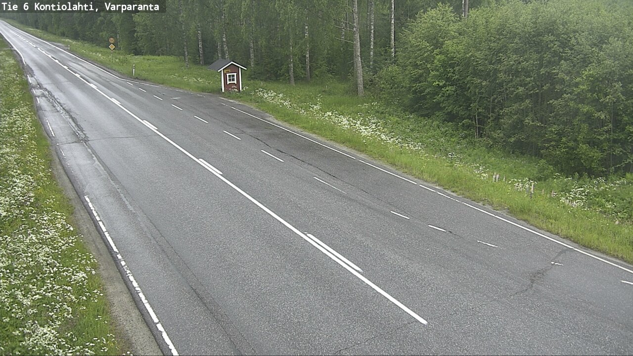 Kelikamerat Kuva Tie 6 Kontiolahti, Varpara, Kontiolahti, Pohjois-Karjala