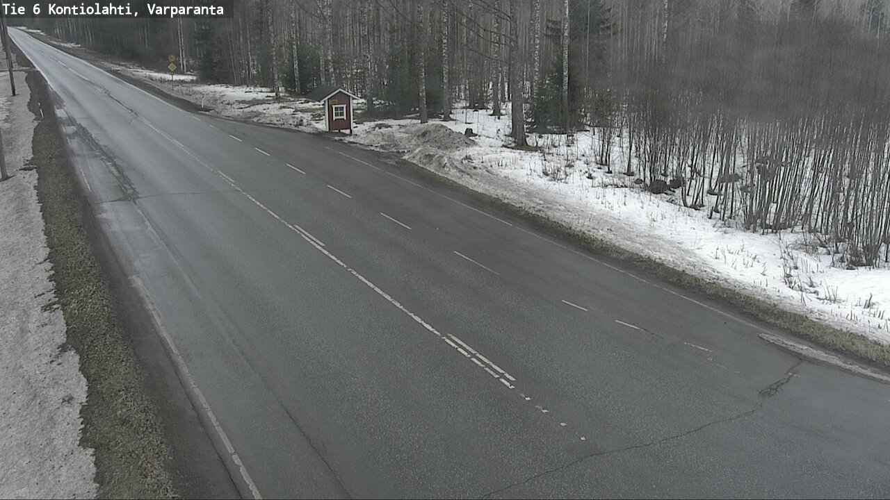 Kelikamerat Kuva Tie 6 Kontiolahti, Varpara, Kontiolahti, Pohjois-Karjala