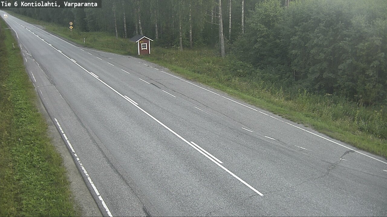 Weather Camera Image Road 6 Kontiolahti, Varparanta, Kontiolahti, Pohjois-Karjala