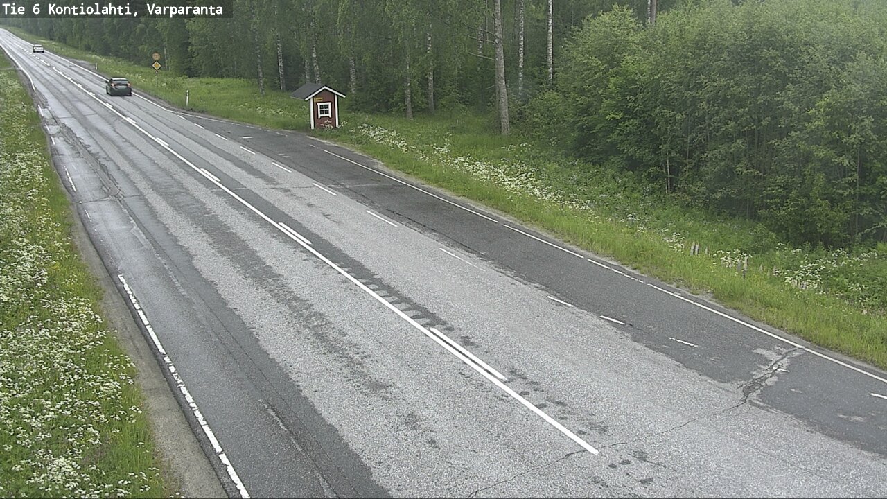 Kelikamerat Kuva Tie 6 Kontiolahti, Varpara, Kontiolahti, Pohjois-Karjala