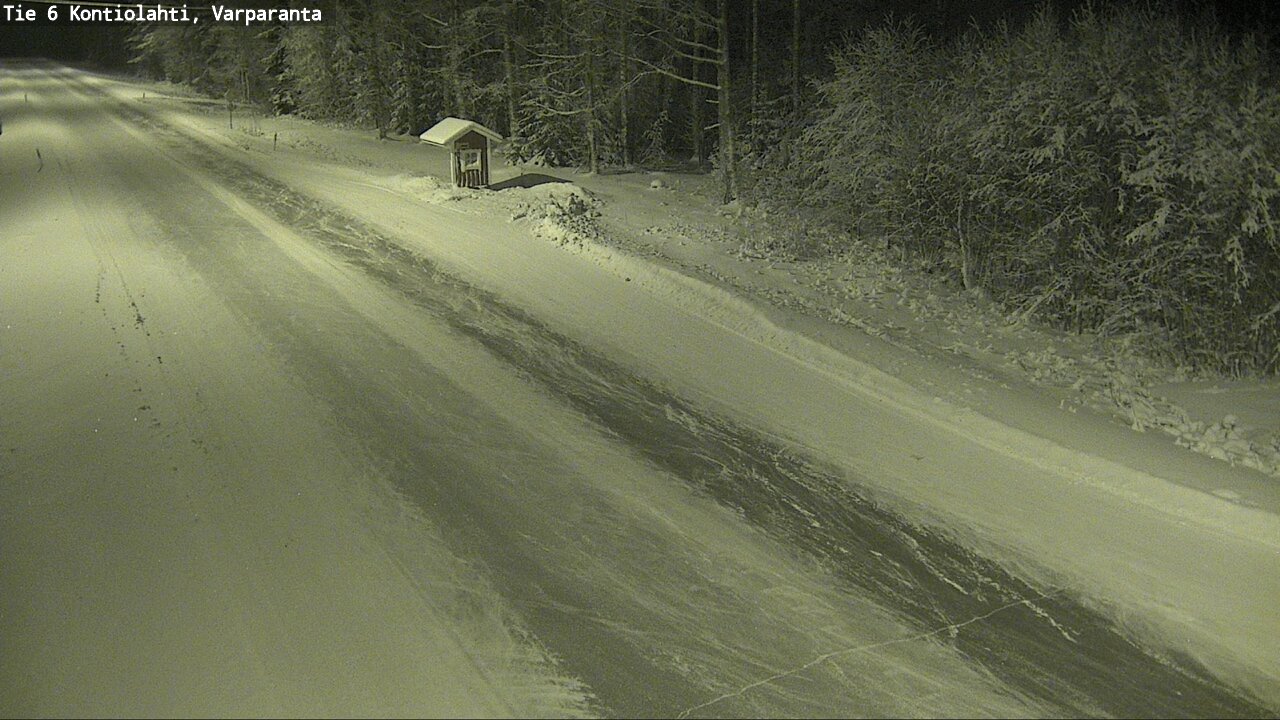 Kelikamerat Kuva Tie 6 Kontiolahti, Varpara, Kontiolahti, Pohjois-Karjala