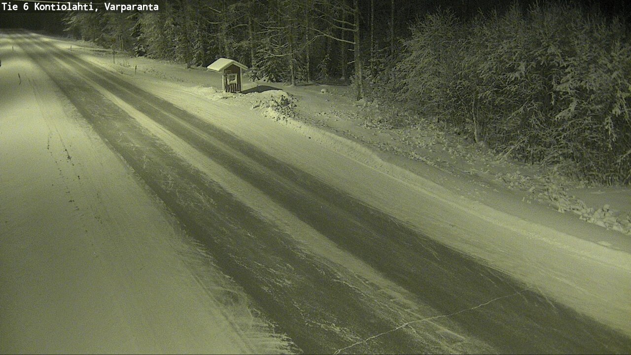 Kelikamerat Kuva Tie 6 Kontiolahti, Varpara, Kontiolahti, Pohjois-Karjala