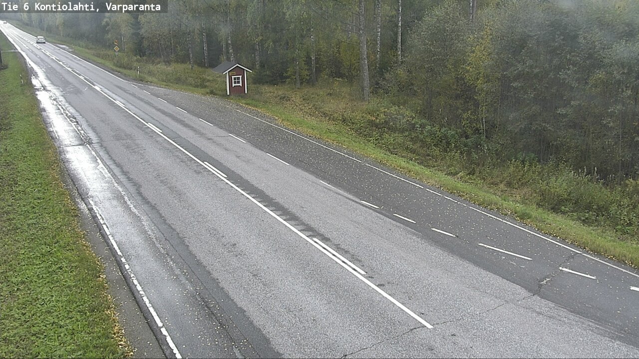 Weather Camera Image Väg 6 Kontiolax, Varparanta, Kontiolahti, Pohjois-Karjala