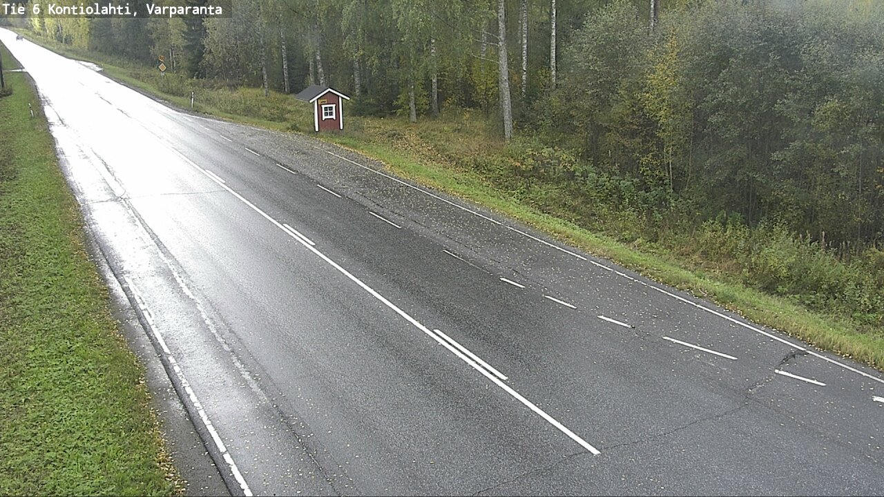 Weather Camera Image Road 6 Kontiolahti, Varparanta, Kontiolahti, Pohjois-Karjala
