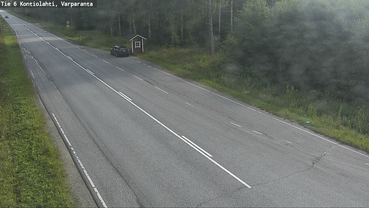 Weather Camera Image Road 6 Kontiolahti, Varparanta, Kontiolahti, Pohjois-Karjala