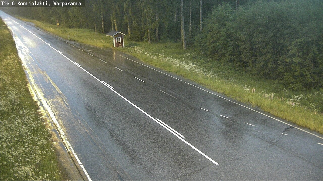 Kelikamerat Kuva Tie 6 Kontiolahti, Varpara, Kontiolahti, Pohjois-Karjala
