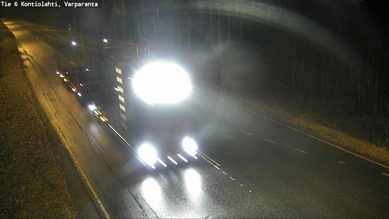 Kelikamerat Kuva Tie 6 Kontiolahti, Varpara, Kontiolahti, Pohjois-Karjala