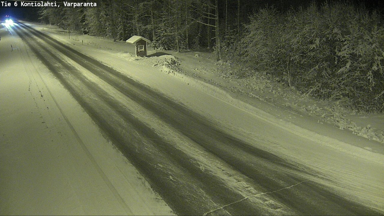 Kelikamerat Kuva Tie 6 Kontiolahti, Varpara, Kontiolahti, Pohjois-Karjala