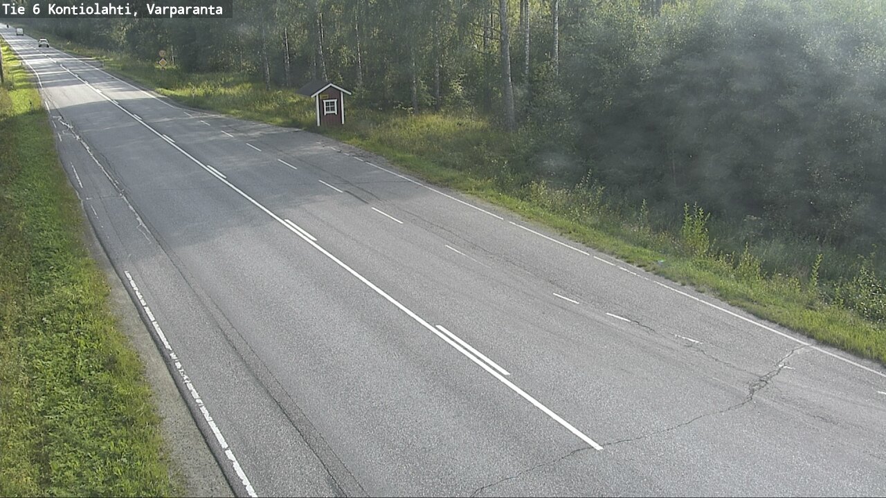 Weather Camera Image Road 6 Kontiolahti, Varparanta, Kontiolahti, Pohjois-Karjala