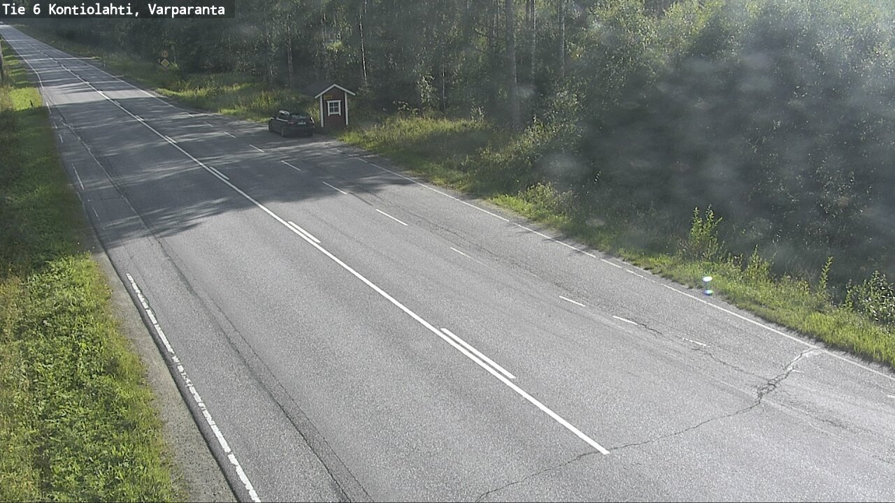 Weather Camera Image Road 6 Kontiolahti, Varparanta, Kontiolahti, Pohjois-Karjala