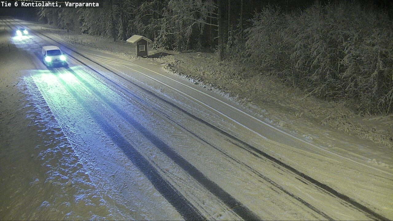 Kelikamerat Kuva Tie 6 Kontiolahti, Varpara, Kontiolahti, Pohjois-Karjala