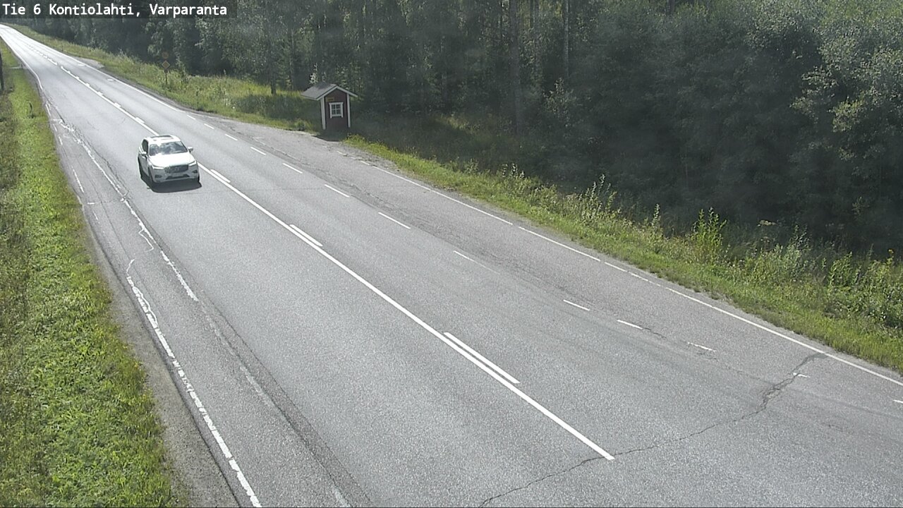 Weather Camera Image Road 6 Kontiolahti, Varparanta, Kontiolahti, Pohjois-Karjala