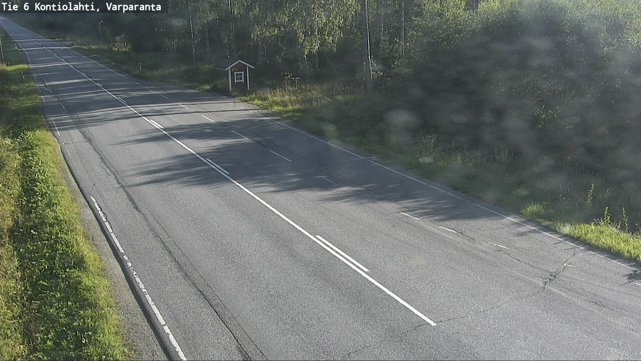 Weather Camera Image Road 6 Kontiolahti, Varparanta, Kontiolahti, Pohjois-Karjala