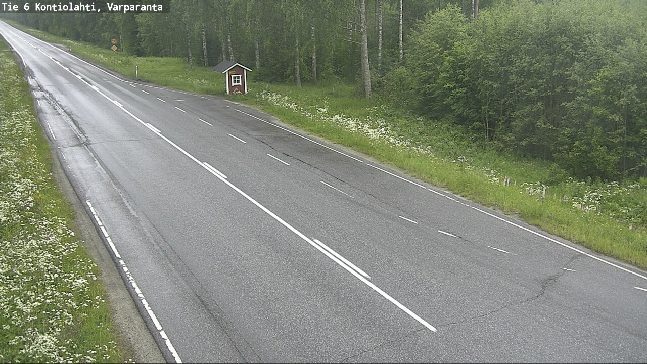Kelikamerat Kuva Tie 6 Kontiolahti, Varpara, Kontiolahti, Pohjois-Karjala