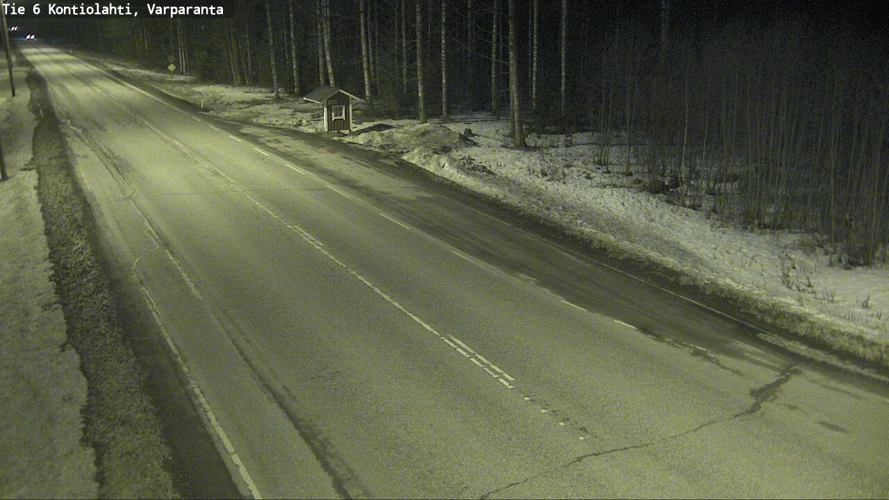 Kelikamerat Kuva Tie 6 Kontiolahti, Varpara, Kontiolahti, Pohjois-Karjala