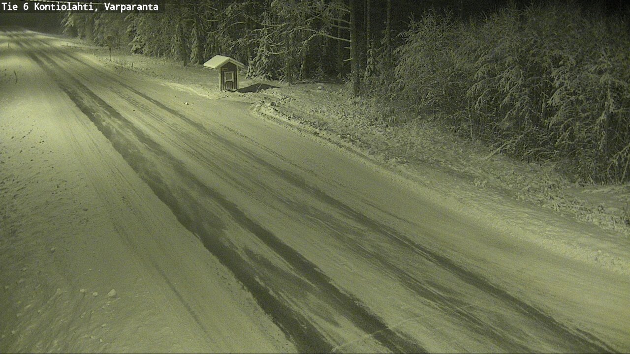 Kelikamerat Kuva Tie 6 Kontiolahti, Varpara, Kontiolahti, Pohjois-Karjala