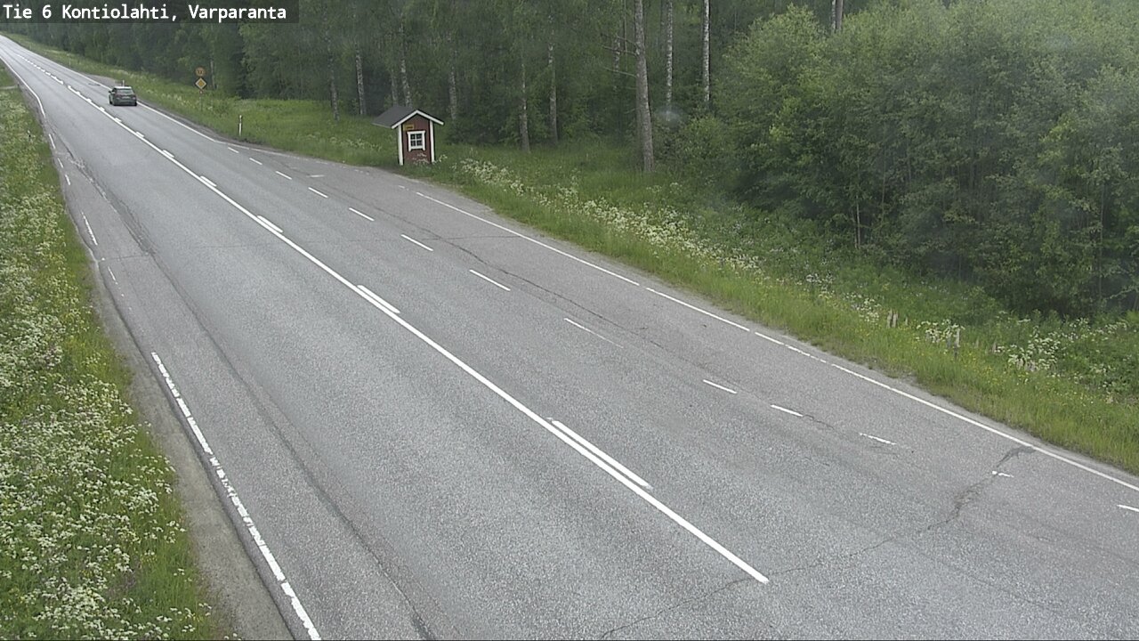Kelikamerat Kuva Tie 6 Kontiolahti, Varpara, Kontiolahti, Pohjois-Karjala