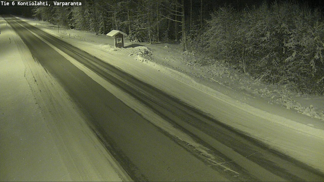 Kelikamerat Kuva Tie 6 Kontiolahti, Varpara, Kontiolahti, Pohjois-Karjala