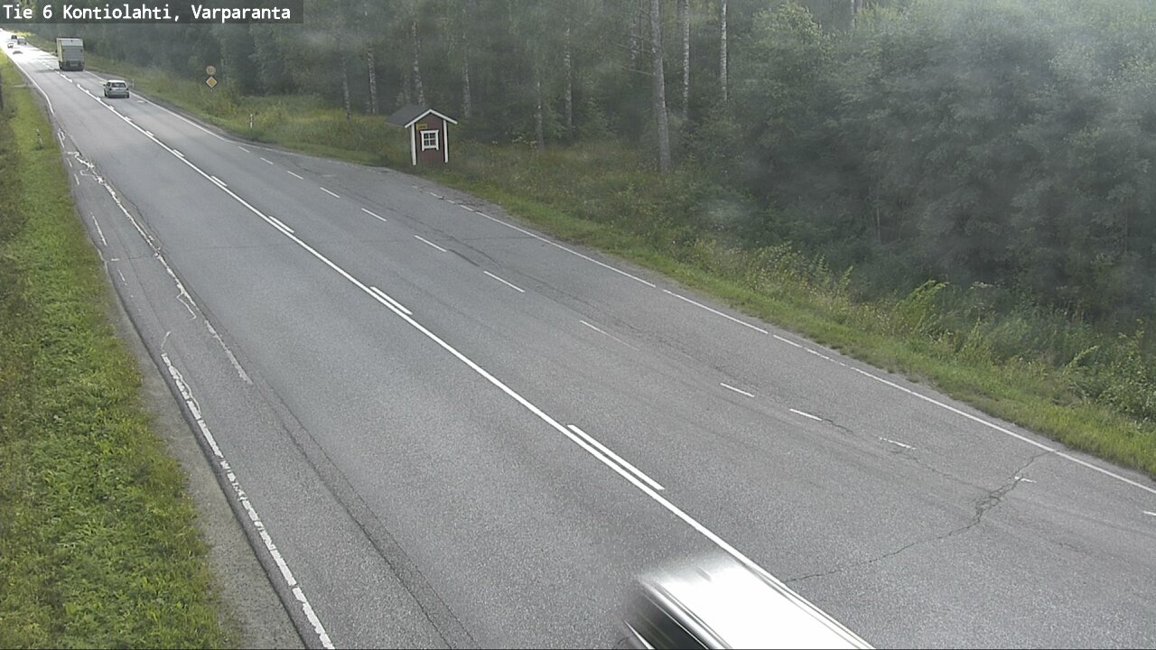 Weather Camera Image Road 6 Kontiolahti, Varparanta, Kontiolahti, Pohjois-Karjala