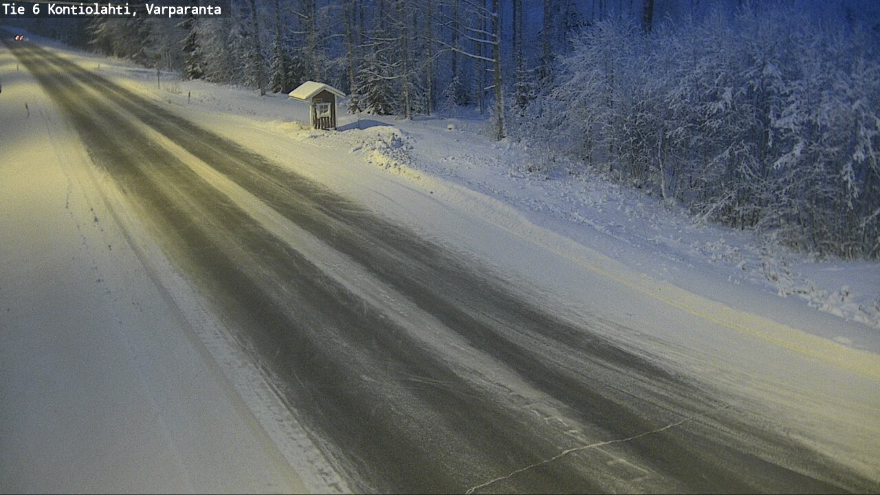 Kelikamerat Kuva Tie 6 Kontiolahti, Varpara, Kontiolahti, Pohjois-Karjala