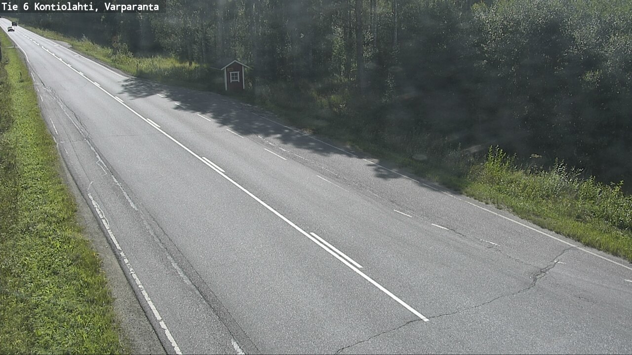 Weather Camera Image Road 6 Kontiolahti, Varparanta, Kontiolahti, Pohjois-Karjala
