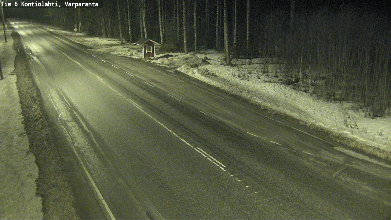 Kelikamerat Kuva Tie 6 Kontiolahti, Varpara, Kontiolahti, Pohjois-Karjala