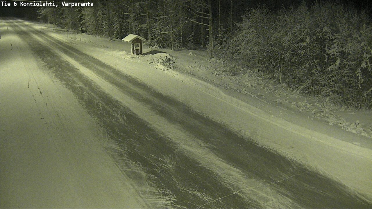 Kelikamerat Kuva Tie 6 Kontiolahti, Varpara, Kontiolahti, Pohjois-Karjala