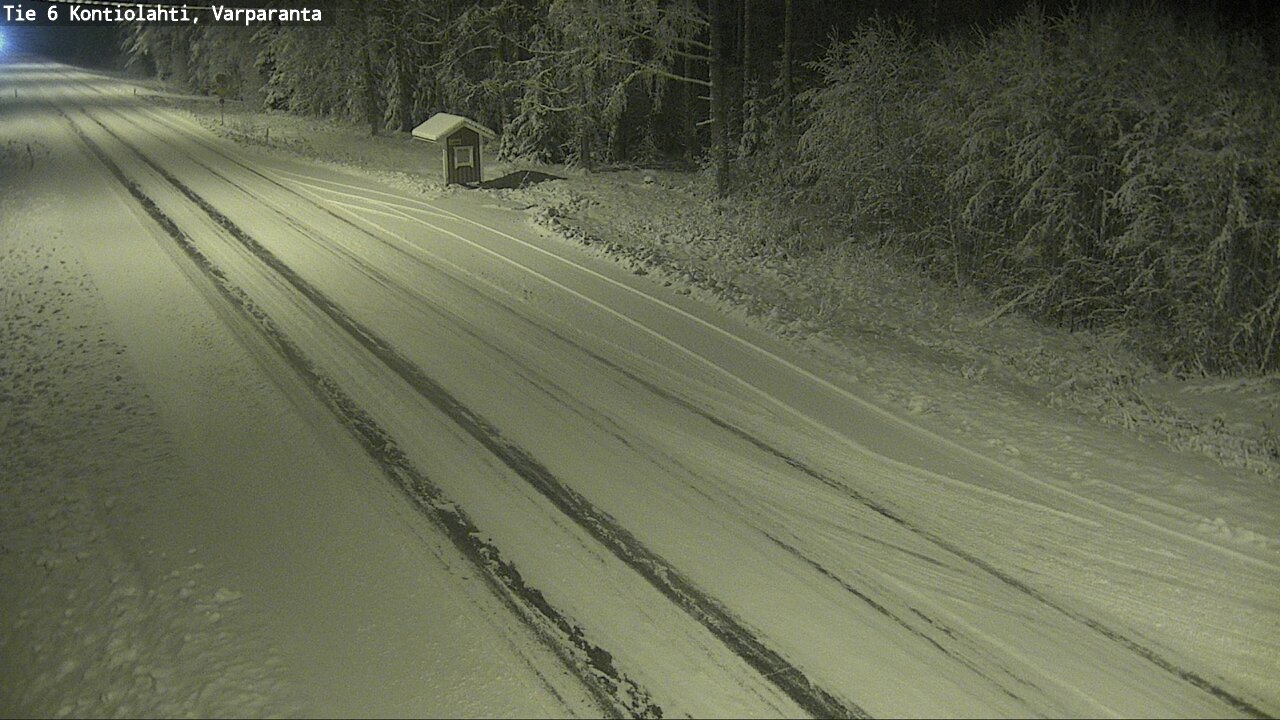 Kelikamerat Kuva Tie 6 Kontiolahti, Varpara, Kontiolahti, Pohjois-Karjala
