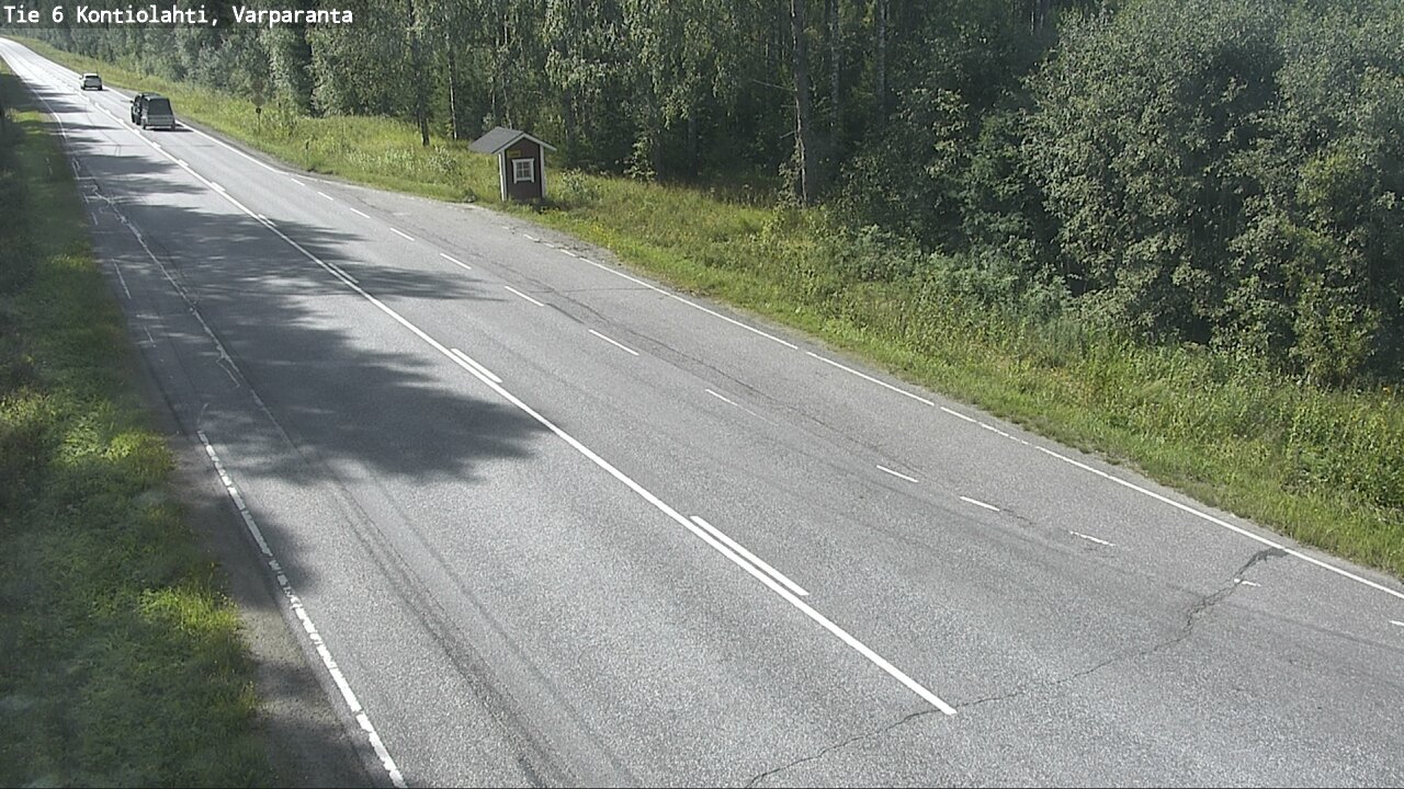 Weather Camera Image Road 6 Kontiolahti, Varparanta, Kontiolahti, Pohjois-Karjala