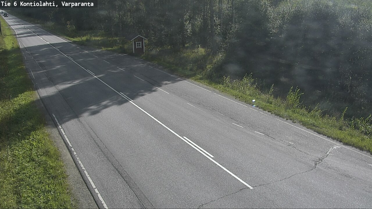 Weather Camera Image Road 6 Kontiolahti, Varparanta, Kontiolahti, Pohjois-Karjala
