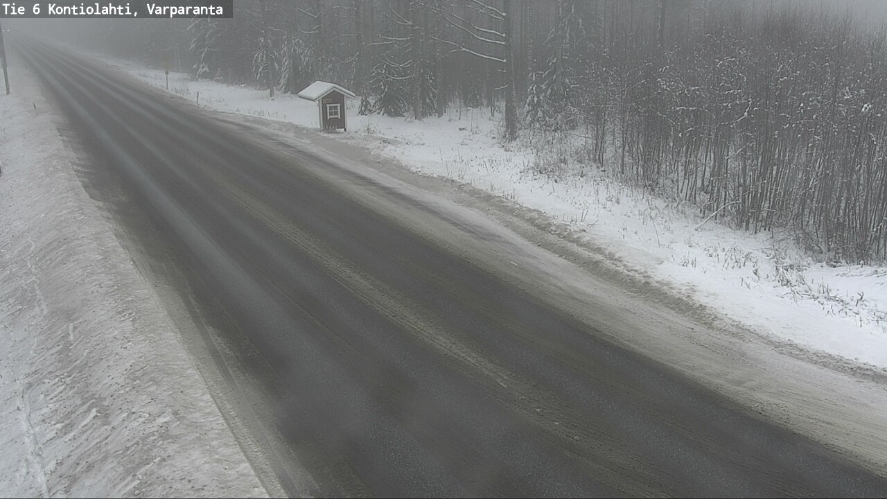 Weather Camera Image Road 6 Kontiolahti, Varparanta, Kontiolahti, Pohjois-Karjala