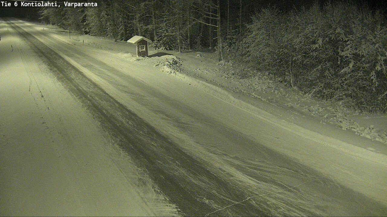Kelikamerat Kuva Tie 6 Kontiolahti, Varpara, Kontiolahti, Pohjois-Karjala