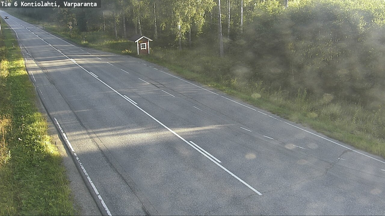 Weather Camera Image Road 6 Kontiolahti, Varparanta, Kontiolahti, Pohjois-Karjala