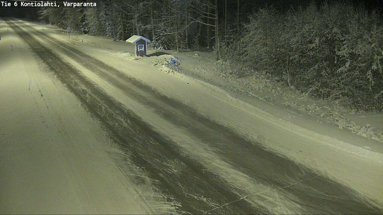 Kelikamerat Kuva Tie 6 Kontiolahti, Varpara, Kontiolahti, Pohjois-Karjala