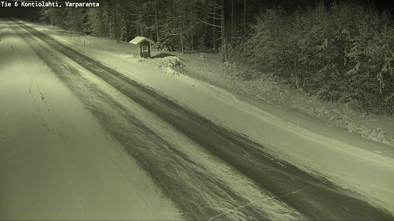 Kelikamerat Kuva Tie 6 Kontiolahti, Varpara, Kontiolahti, Pohjois-Karjala