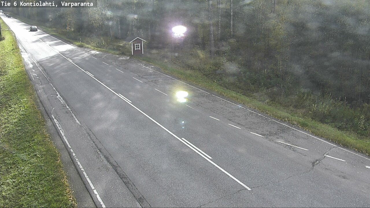 Weather Camera Image Väg 6 Kontiolax, Varparanta, Kontiolahti, Pohjois-Karjala