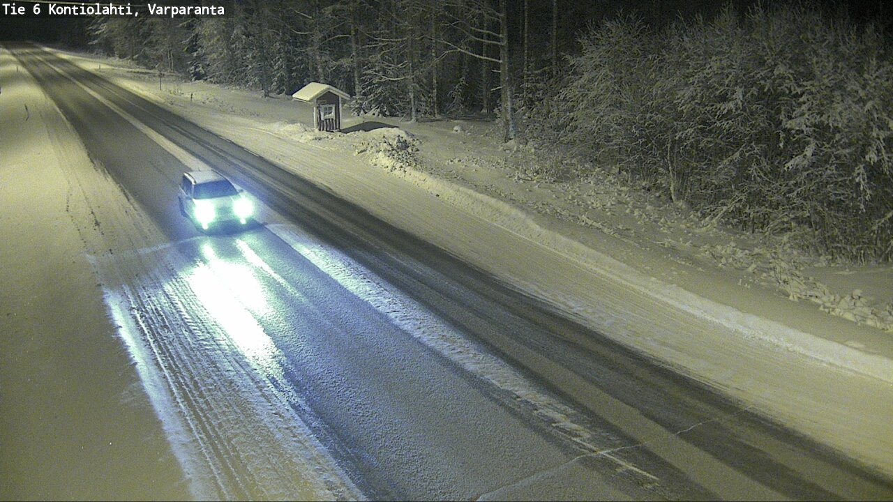 Kelikamerat Kuva Tie 6 Kontiolahti, Varpara, Kontiolahti, Pohjois-Karjala